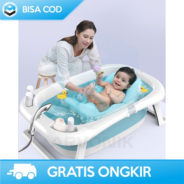 BATHUB BAK MANDI ANAK BAYI BALITA BY BABYBINNER DAPAT DILIPAT ORIGINAL