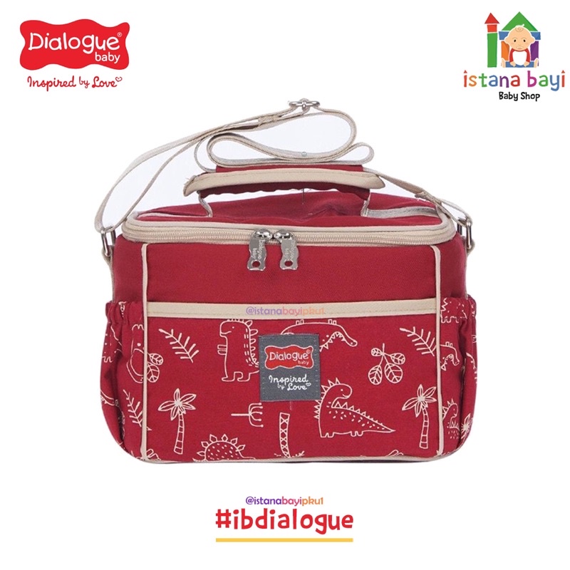 Dialogue Baby Cooler Bag Simply Dino Series DGC1012 - Tas Asi