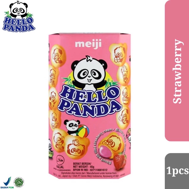 Meiji Hello Panda Biscuits 45gr