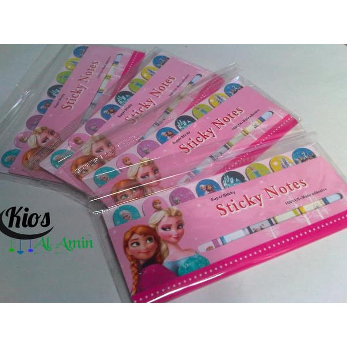 

BEST SELLER Pembatas Buku Karakter Unik kertas cantik frozen elsa ana snow pink TERJAMIN