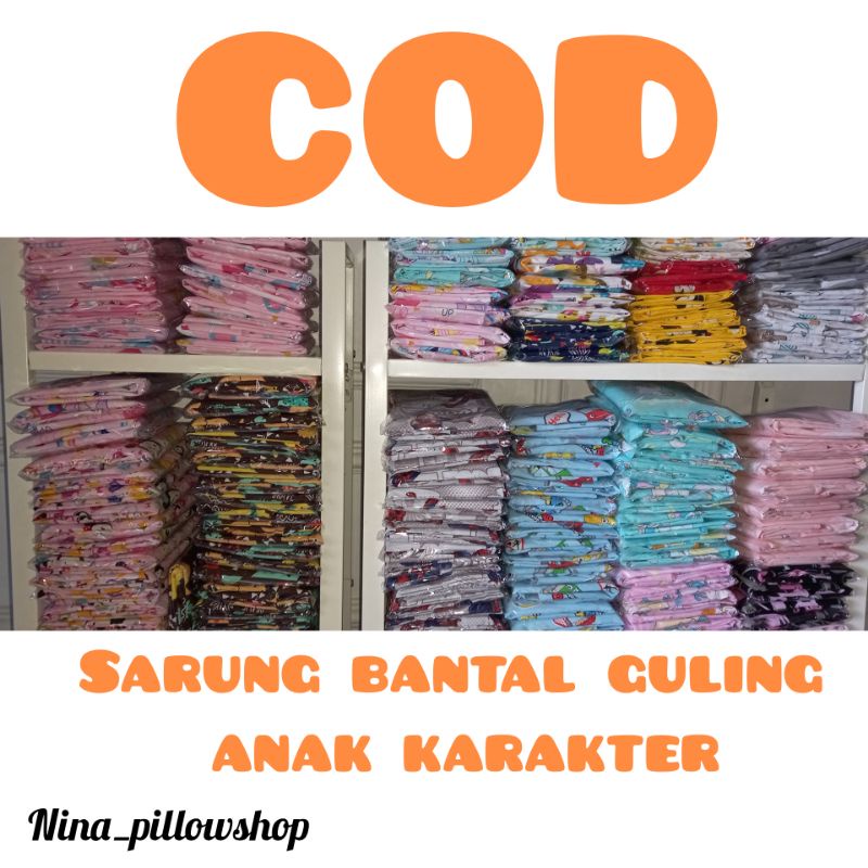 Sarung Bantal Guling Anak Karakter