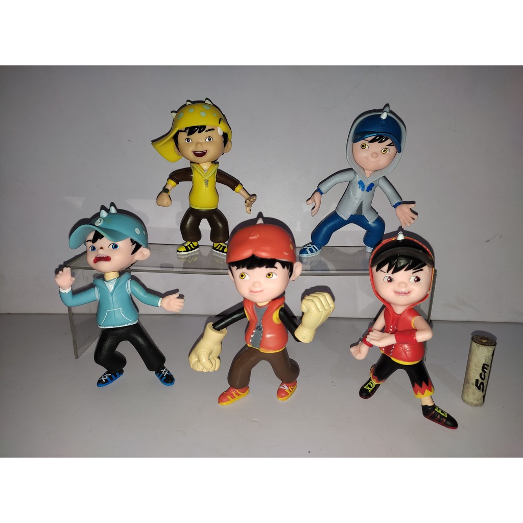 Boboiboy Petir Air Es Blaze Tanah Isi 5 Action Figure