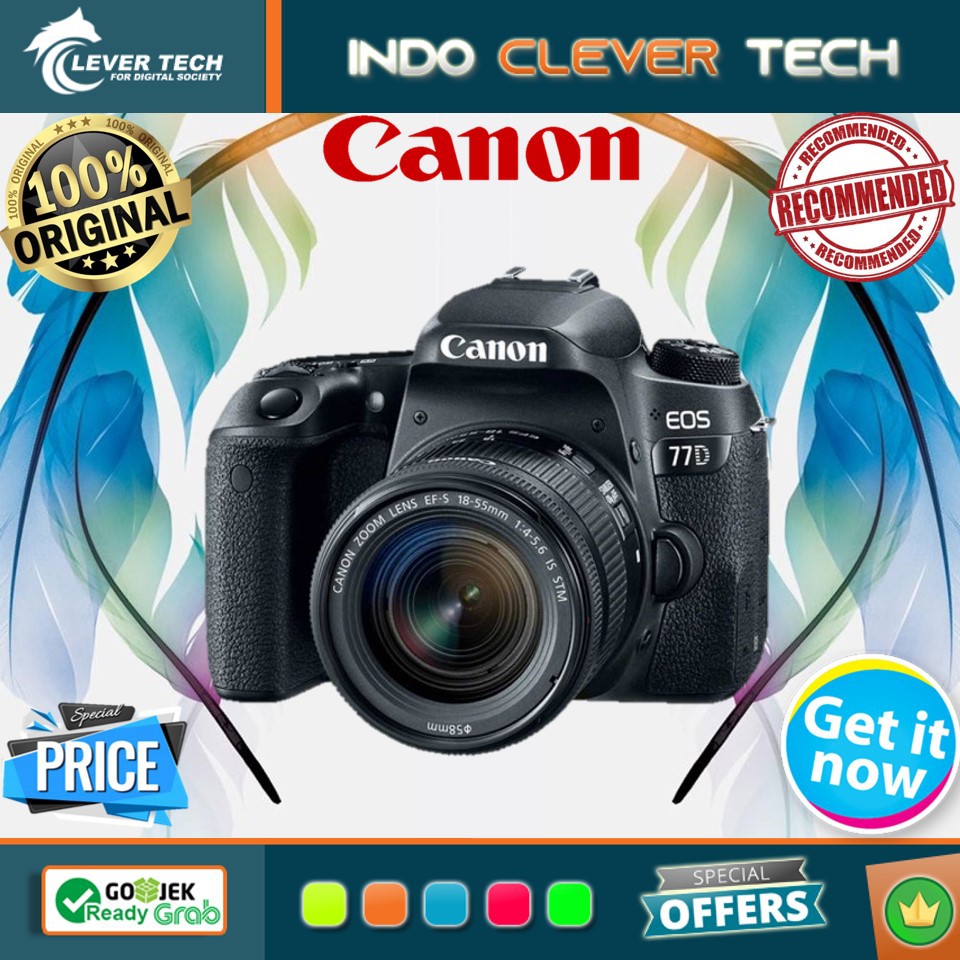 Canon EOS 77D Kit EF-S 18-55 IS STM