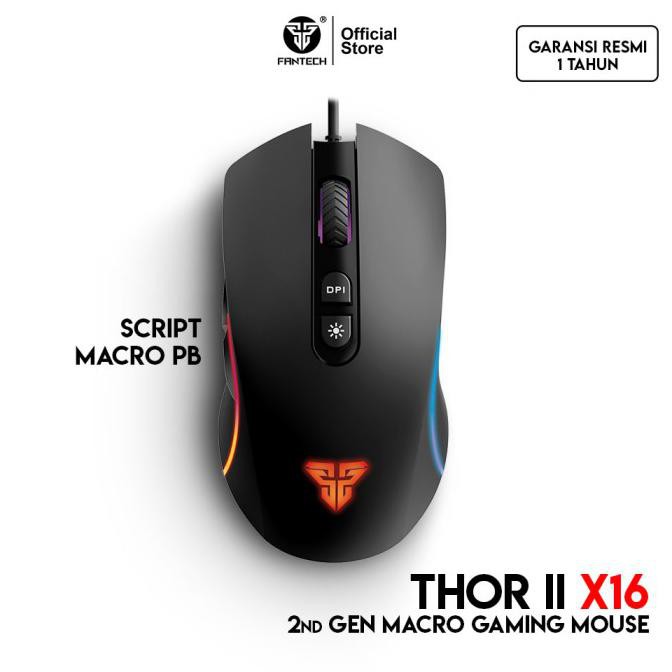 Fantech THOR II X16 Mouse Gaming PIXART