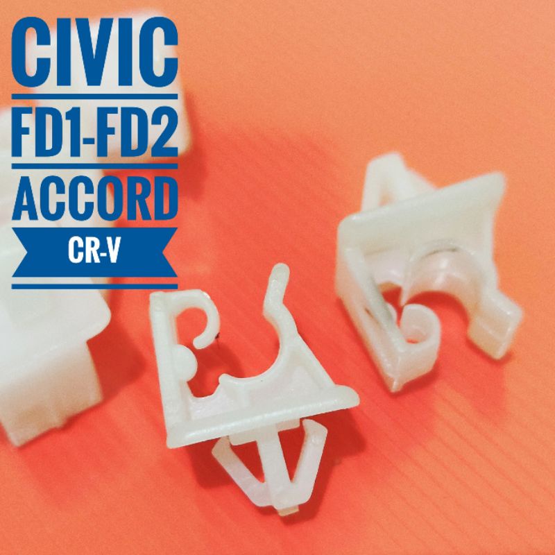 klip rod holder tiap kap mesin civic fd klip sandaran besi tiang kap mesin crv civic fd klip tiang k
