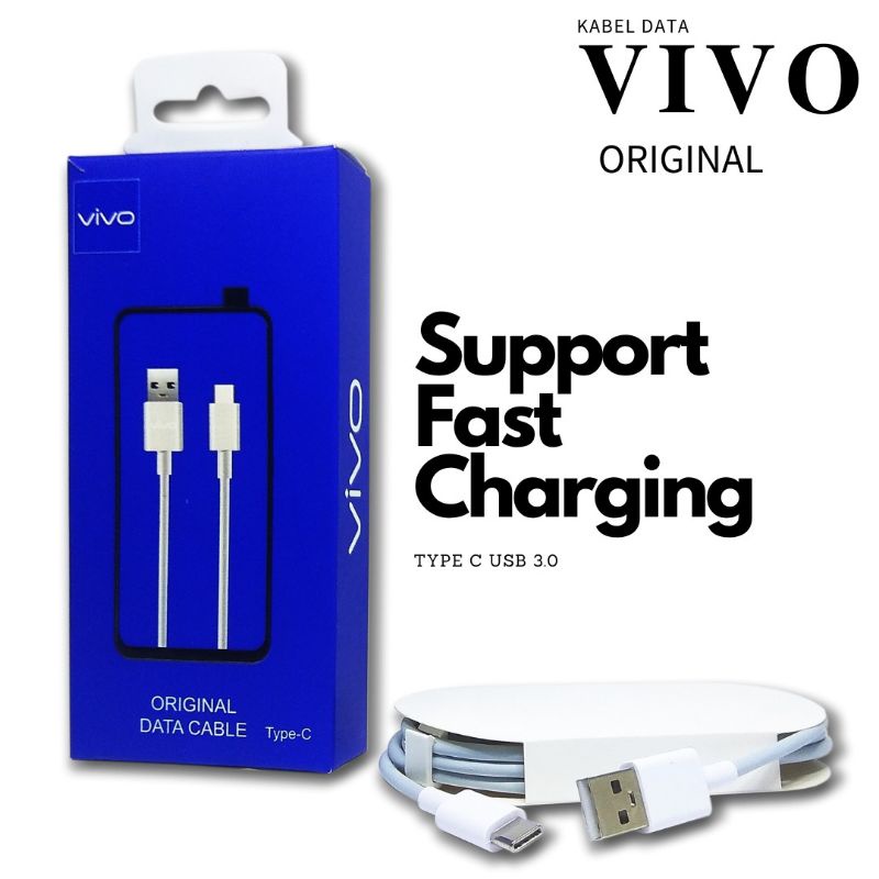 KABEL DATA MiCRO TYPE C ORIGINAL VIVO FAST CHARGING