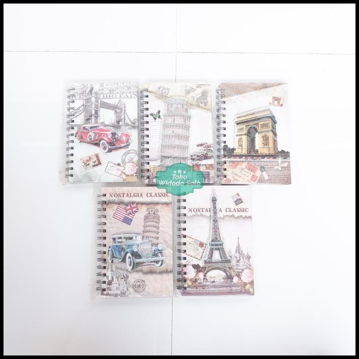 

Notes Nostalgia Classic Buku Tulis Diary