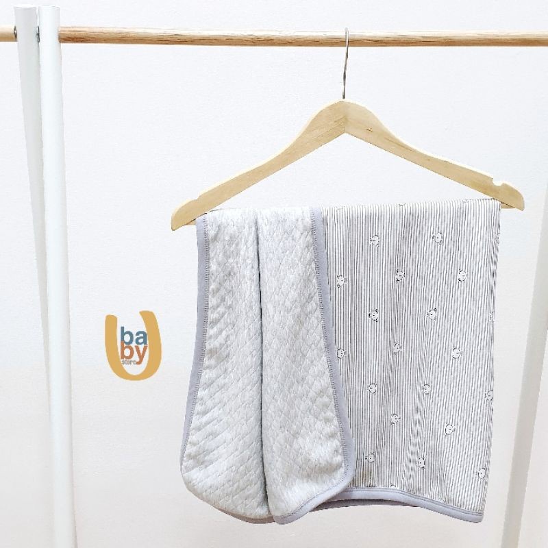 Baby U Baby Blanket Selimut Kaos Bayi Yobo Embossed