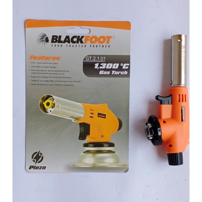 GAS TORCH HICOOK 360 DERAJAT BLACKFOOT / GAS TORCH TERBALIK