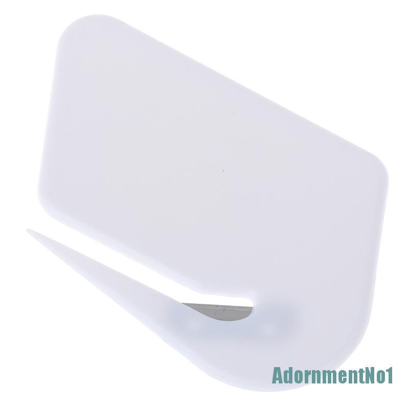 (AdornmentNo1) 1pc Pisau Plastik Mini Pembuka Amplop Surat