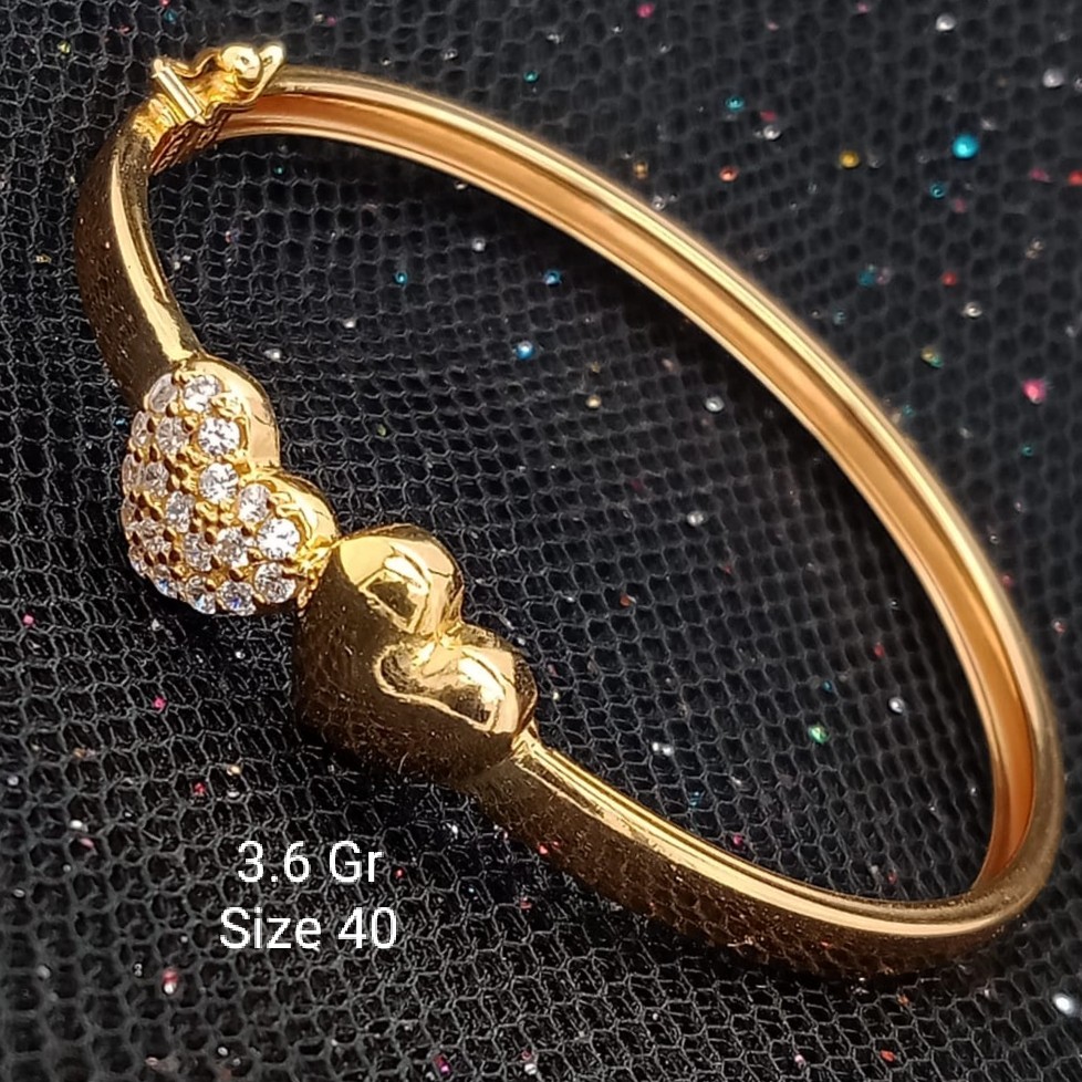 Gelang Emas anak 17 K - 3.6 Gr Kadar 750 - 3438