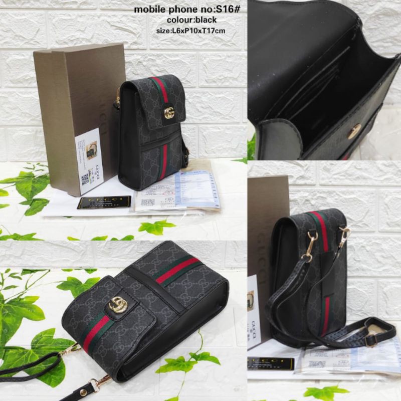 Tas HP Gucci Tas Handphone HPO Import Quality