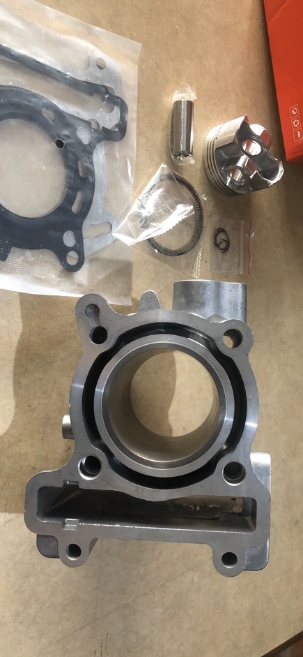 CYLINDER BLOCK SEHER ASSY PLUS PISTON DAN RING YAMAHA XEON LAMA KARBURATOR 44D GOOD QUALITY