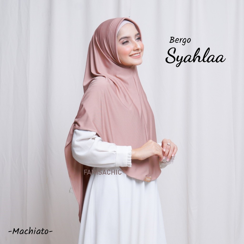 bergo syahlaa bergo fanisachic ori | bergo antem daily