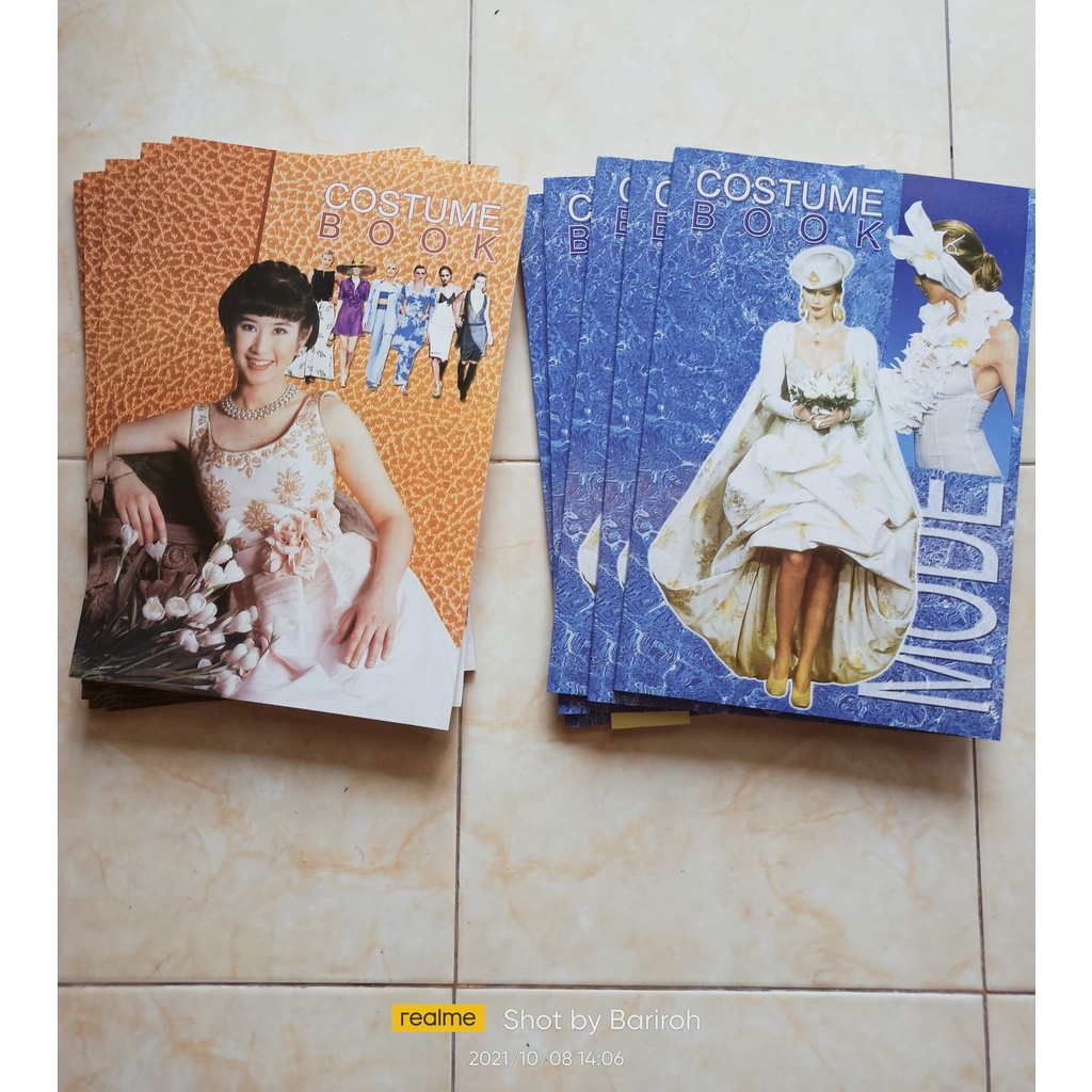 Buku Kostum/ Buku Kostum Menjahit/ Costume Book/ Buku Membuat Pola
