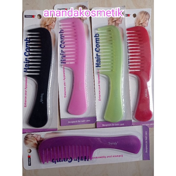 SISIR JARANG - SISIR RAMBUT RONTOK MOTIF TRENDY (PRODUK JAPAN)