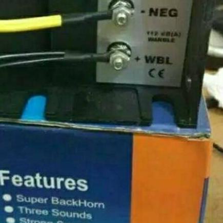 ➨ Alarm rem mundur 3 suara 12-24v ☇