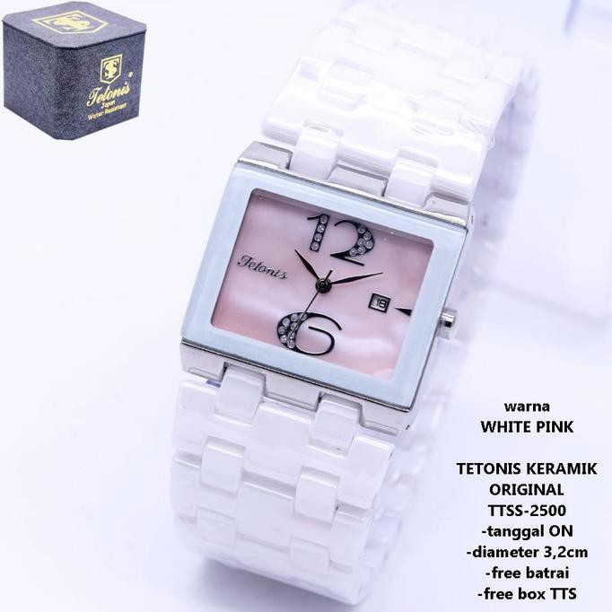 HOT SELL SW99 Jam Tangan Wanita Tetonis Keramik Original TTS2500 