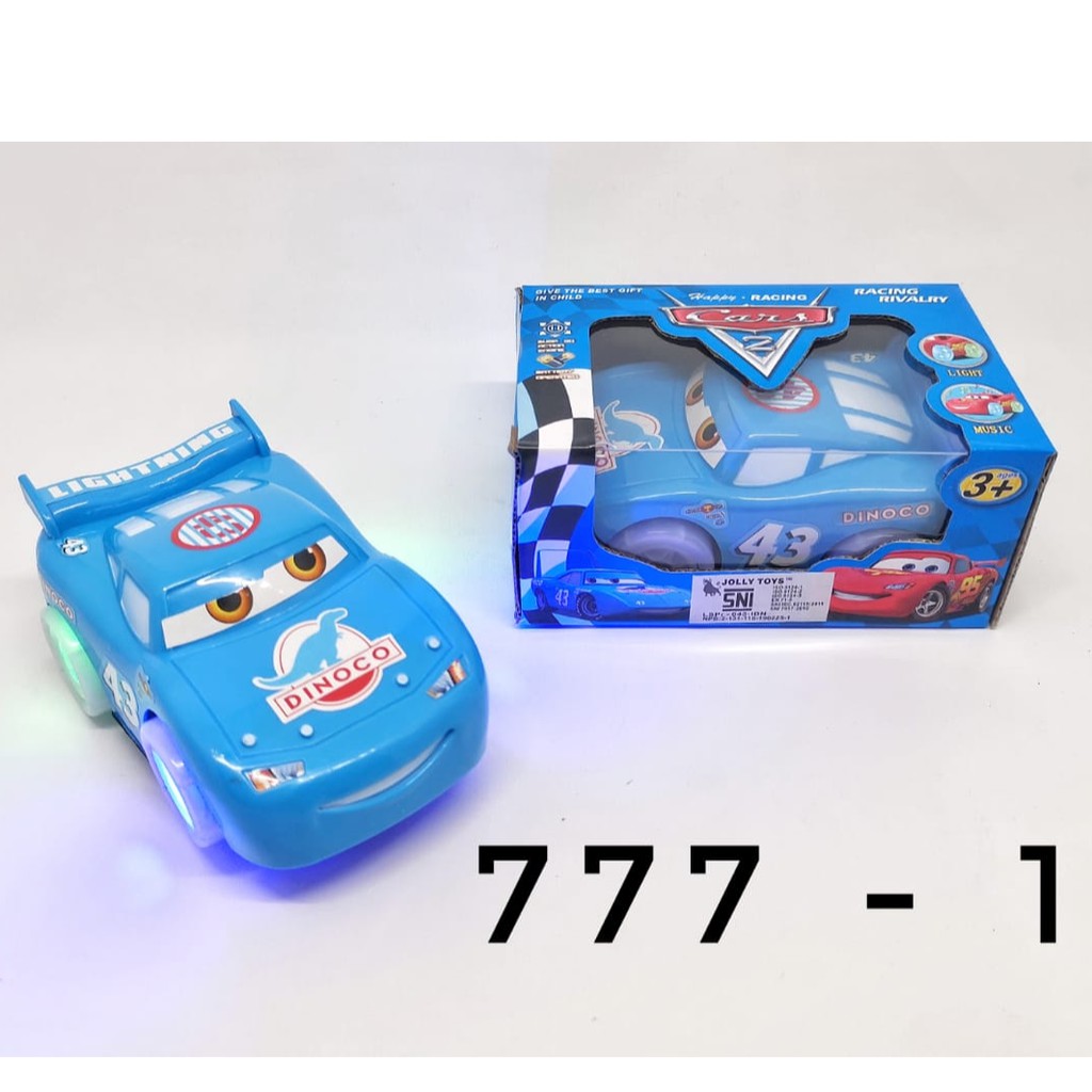 Mainan Anak Mobil Racing Sport Cars Bump And Go Ada Musik Dan Lampu