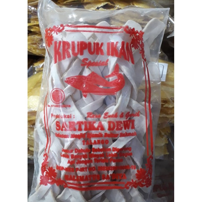 

Kerupuk Ikan Kepang Khas Madura