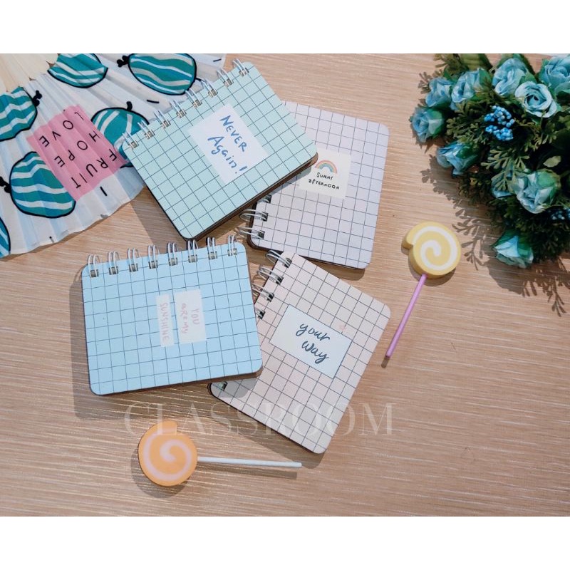

CLASSROOM notebook mini/ memo lucu/ buku kecil