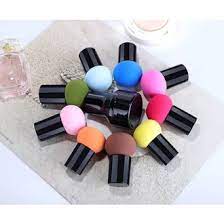 `ღ´ PHINKL `ღ´ Spons kuas jamur (beauty blender gagang) untuk aplikasi oles bedak bb cream foundation