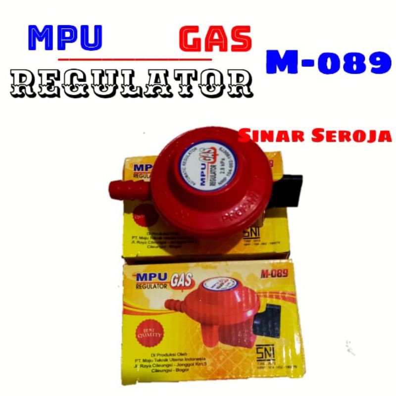 MPU Regulator Gas LPG M - 089 ( Warna Merah ) Murah