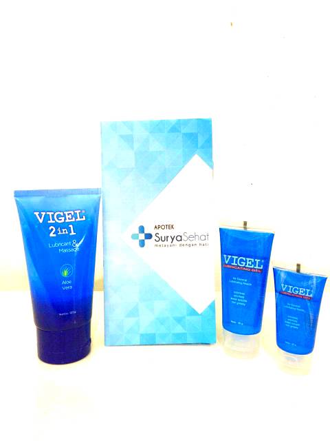 Vigel Pelumas 30gr / 60gr/ 125gr - Vigel Lubricating Gel - Vigel Lubrikan