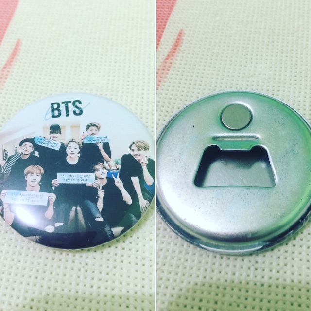 Pin magnet kulkas costum satuan ukuran 58mm
