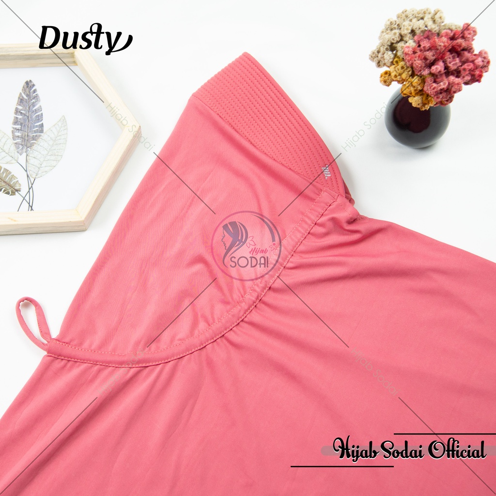 KHIMAR SERUT JOKOWI M | BERGO ADIBA UKURAN M-Dusty