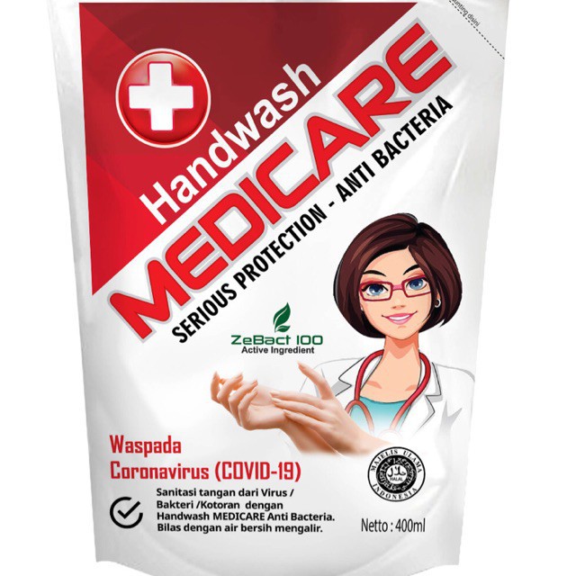 MEDICARE HANDWASH REFIL 400ML