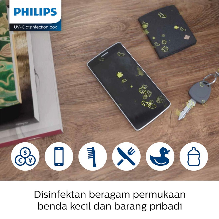 Philips UVC Disinfection Box 10L Box Pembunuh Kuman dan Virus Original