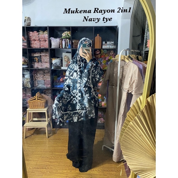 Mukena Rayon Travelling 2in1