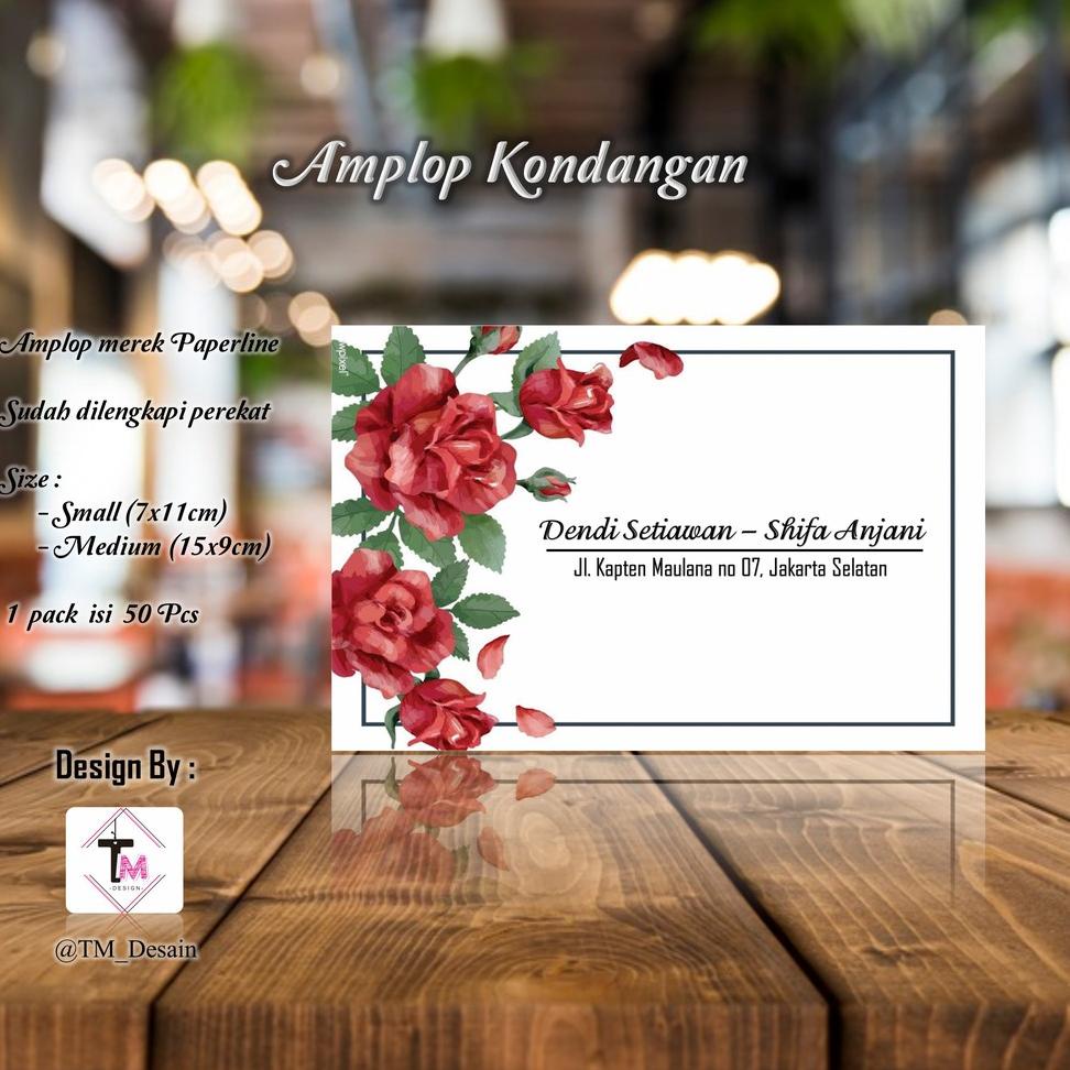 

(P9E2) Kode C42, C46, C47, C48, C49, C44, C45 - Amplop Kondangan isi 50pcs //Produk@murah