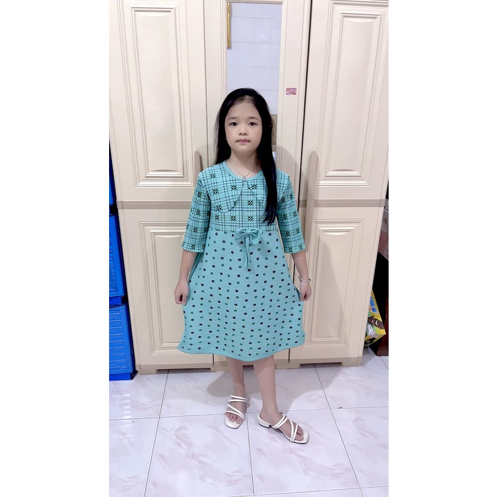 V&amp;Z kids- baju anak turun naik/dress anak 2-10tahun/dress anak turun naik/dress kekinian/baju viral tiktok