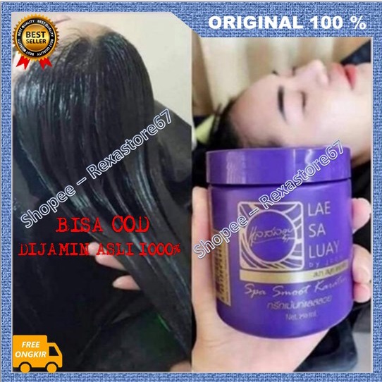 [BISA COD] Lae sa Luay Spa Smooth Keratin ASLI BPOM
