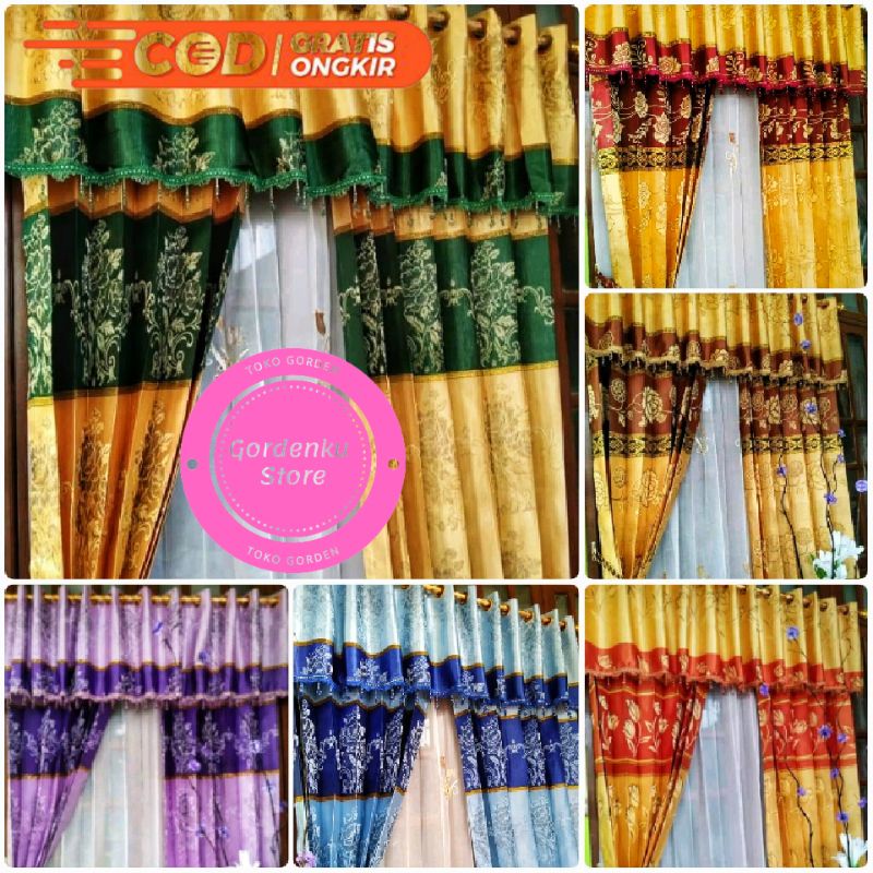 gorden jendela rumah/gorden prada/gorden joda/korden/horden/jodha/hordeng