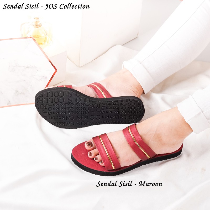 Sandal Selop Wanita Bahan Spon Anti Licin - Sisil by JOS Collection