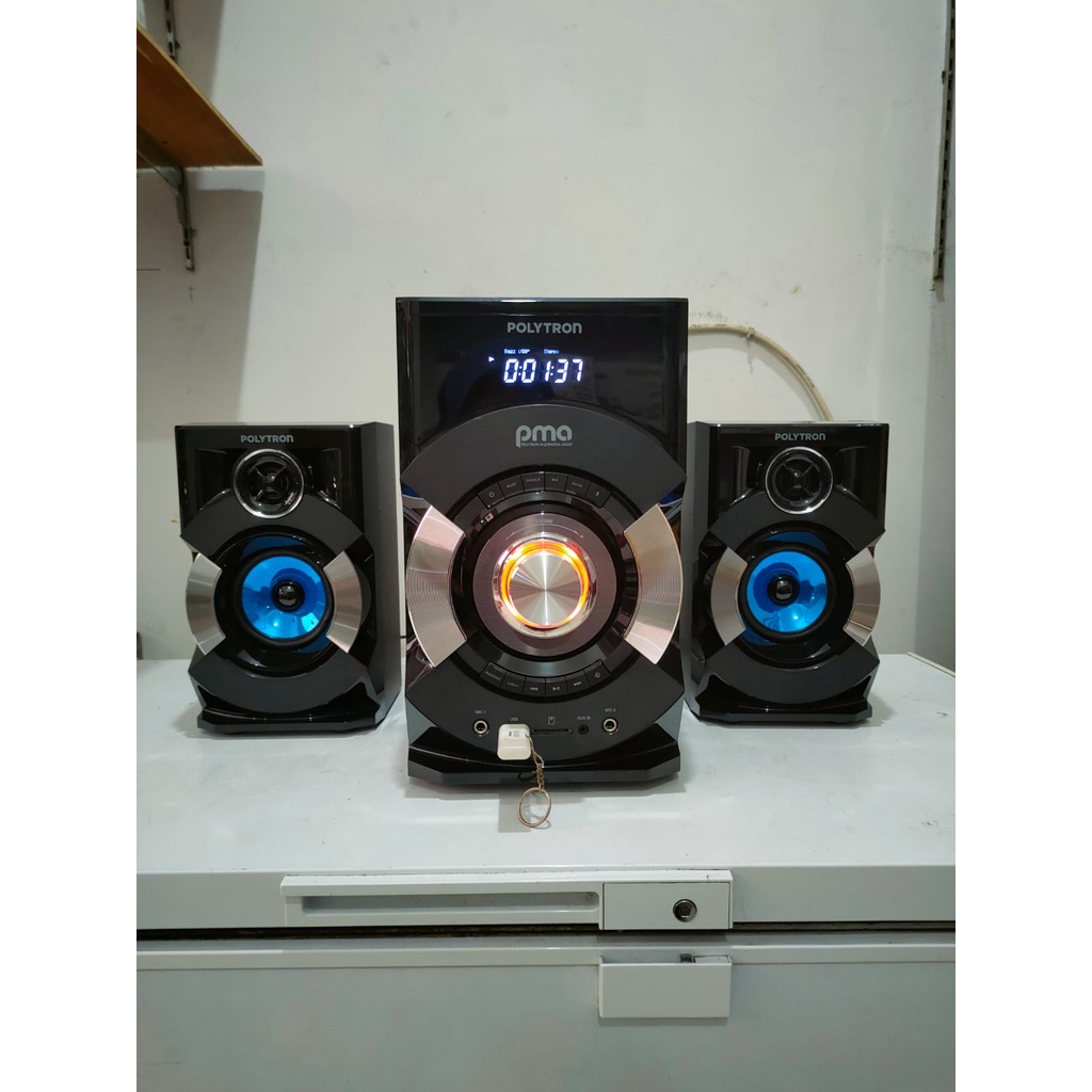 SPEAKER AKTIF POLYTRON MULTIMEDIA BLUETOOTH PMA 9507 9527 RESMI SIDOARJO