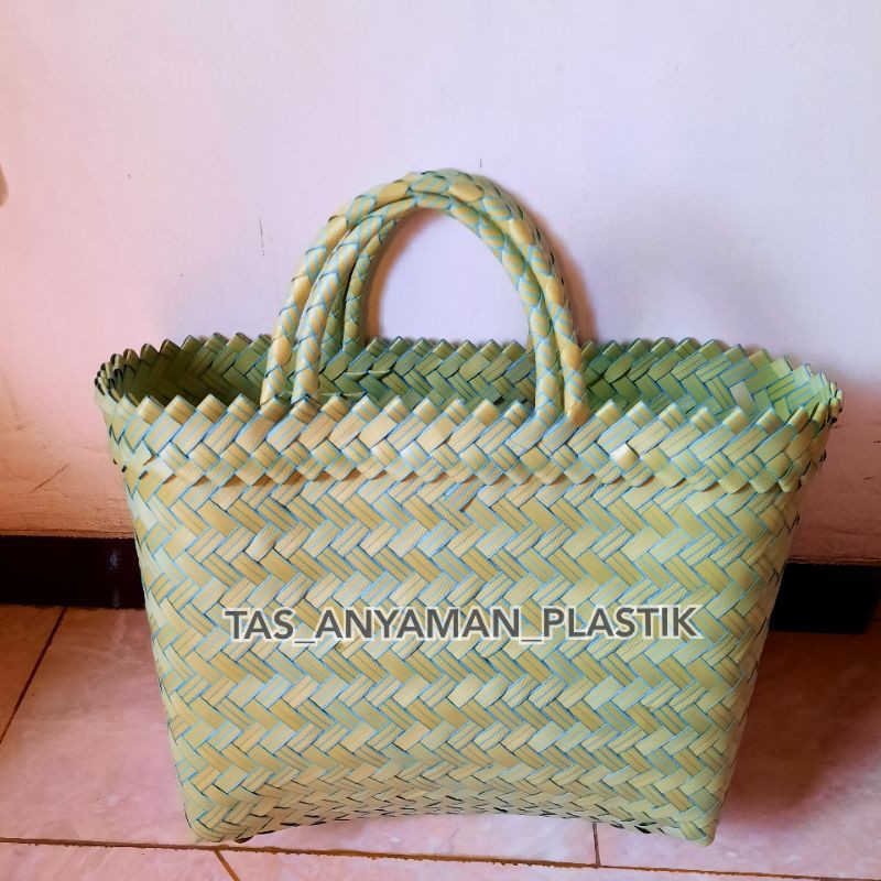 TAS SOUVENIR / TAS LURIK  WARNA POLOS SIZE M