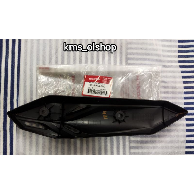 Tameng Knalpot Beat Led 2020 ALL New / Tutup Knalpot Beat Led 2020 ALL New 18318-K1A-N00