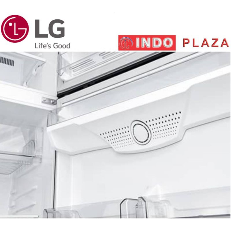 Kulkas 2 Pintu Inverter Linear GN-H602HXHU BLACK STEEL