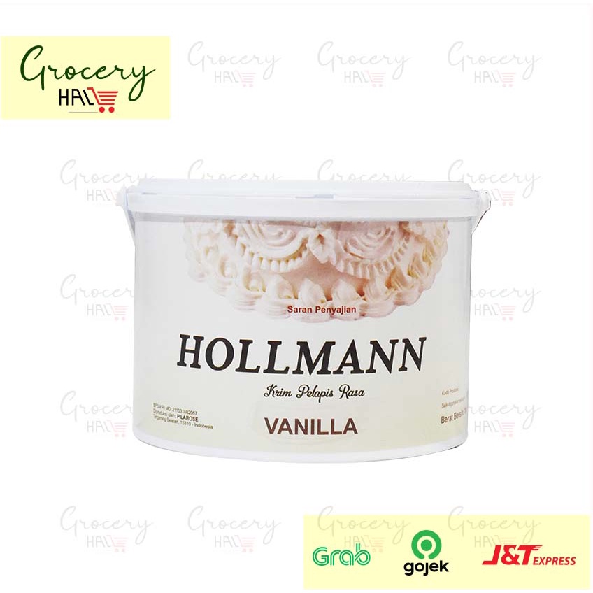 

HOLLMANN BUTTER CREAM 1 KG ( BUTTER CREAM HOLMAN / HOLLMAN SIAP PAKAI )
