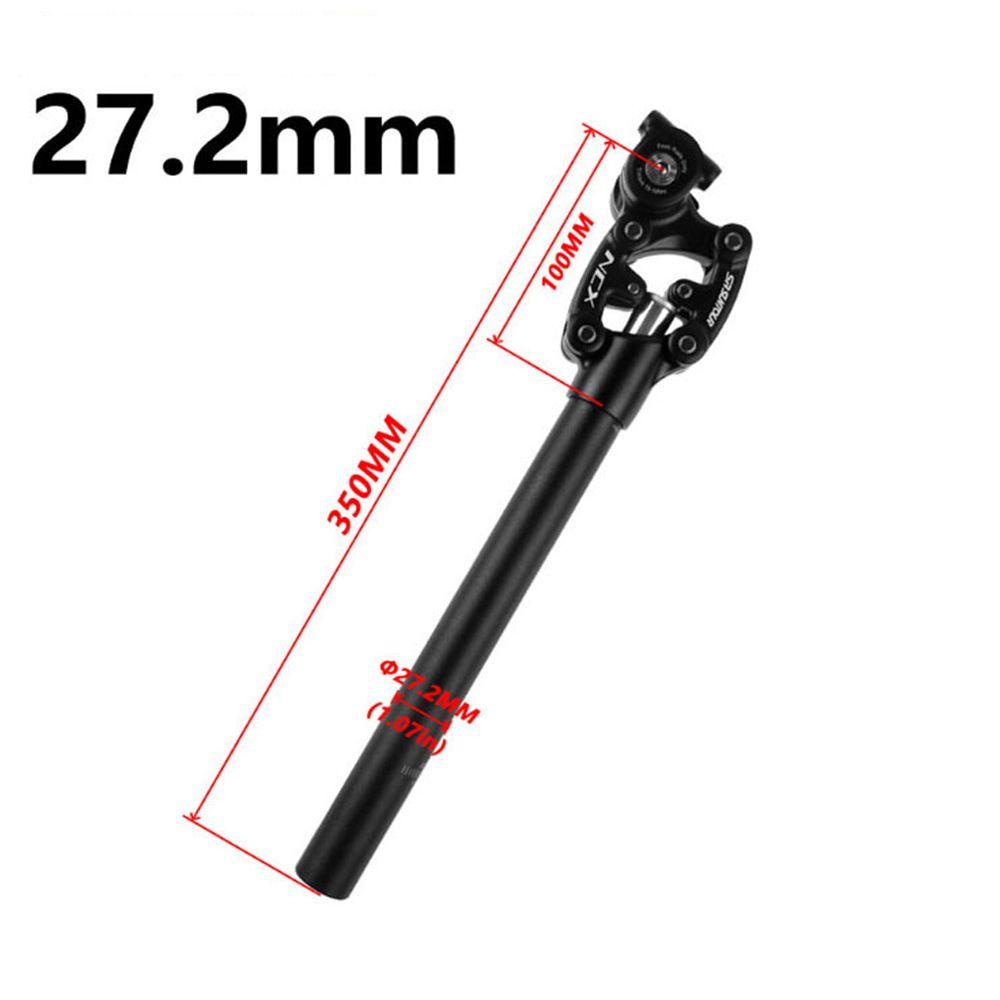 Lanfy Seatpost Sepeda 350mm Perlindungan Debu Shock Absorber Seat Tube Aksesoris Jajar Genjang Konstruksi Protection Case Seat Tube Clamp Suspensi Seat Post