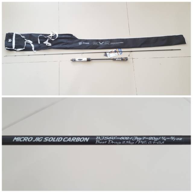 Joran PIONEER EVO MICRO JIG SOLID CARBON