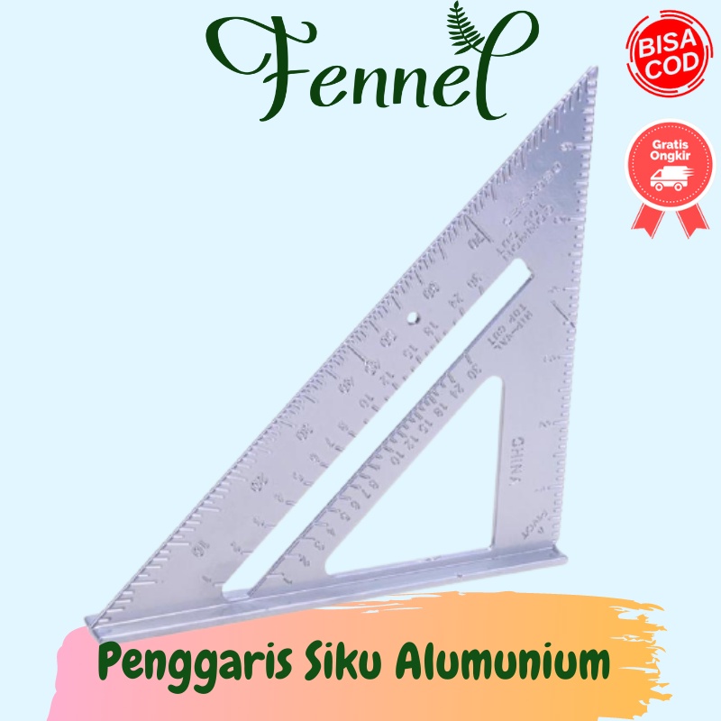 Penggaris Siku Alumunium VK18