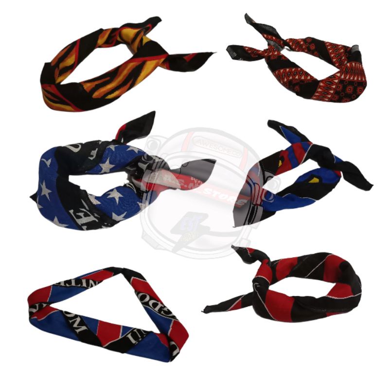 SLAYER MOTIF GAMBAR / SAPUTANGAN BANDANA GAMBAR MULTIFUNGSI