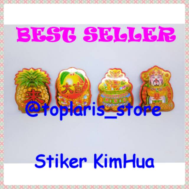 Stiker Tempelan Kimhua