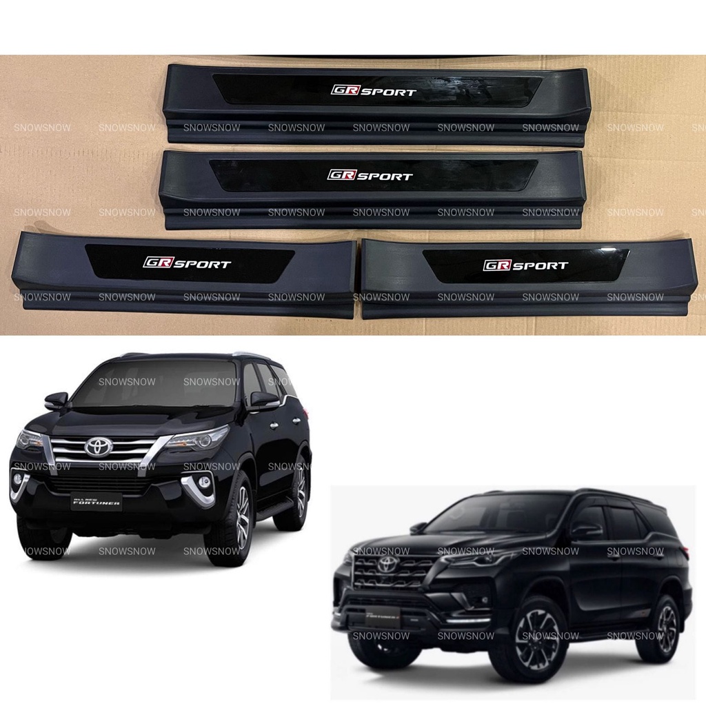 Sillplate Samping All New Fortuner 2016 2020 2022 2023 Up GR SPORT Hitam Platinum