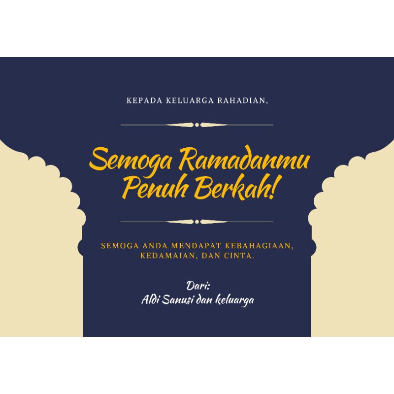 

Stiker hampers lebaran / natal